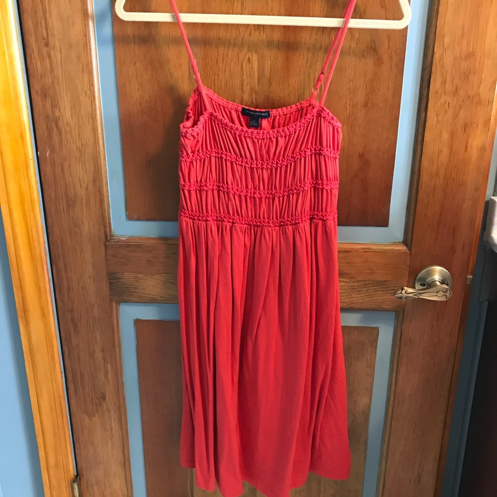 Banana Republic Dress Large Red